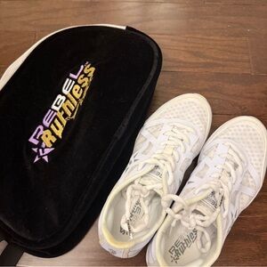 Lightly worn rebel ruthless cheerleading sneakers. Women’s size 6